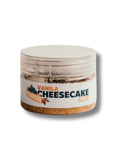 چیزکیک وانیلی پروتئینی