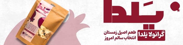 بنر گرانولا یلدا
