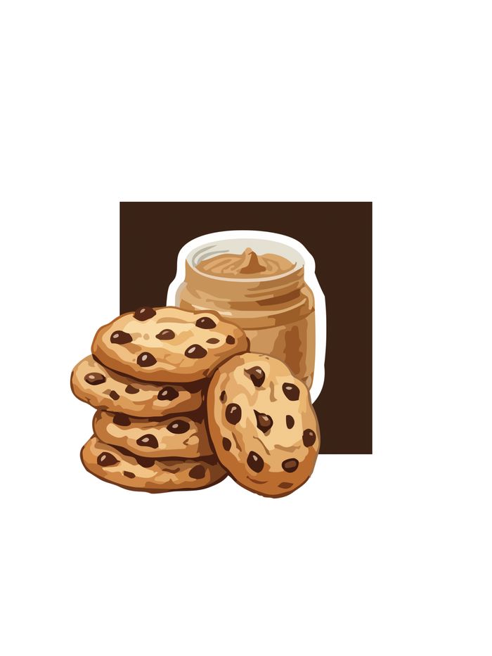 طرز تهیه کوکی کره بادام زمینی در منزل [رژیمی و پروتئینی]